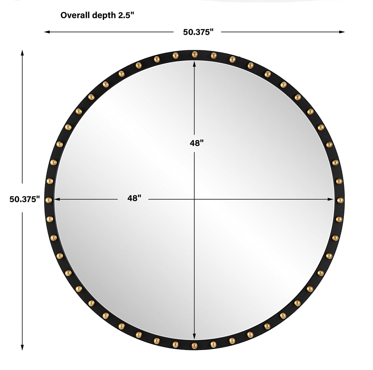 Sele Round Mirror