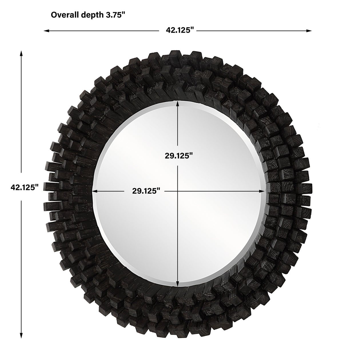 Circle of Piers Round Mirror