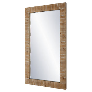 Uttermost Ayanna Gray Washed Wood Mirror