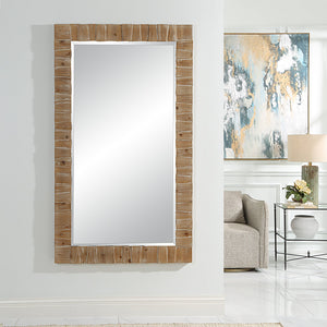 Uttermost Ayanna Gray Washed Wood Mirror