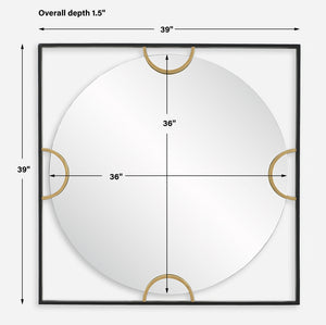 Uttermost Hinson Square Mirror