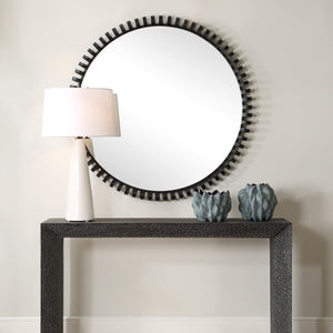 Corona Modern Round Mirror