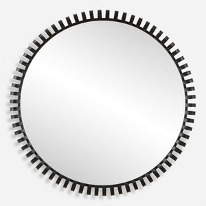 Corona Modern Round Mirror