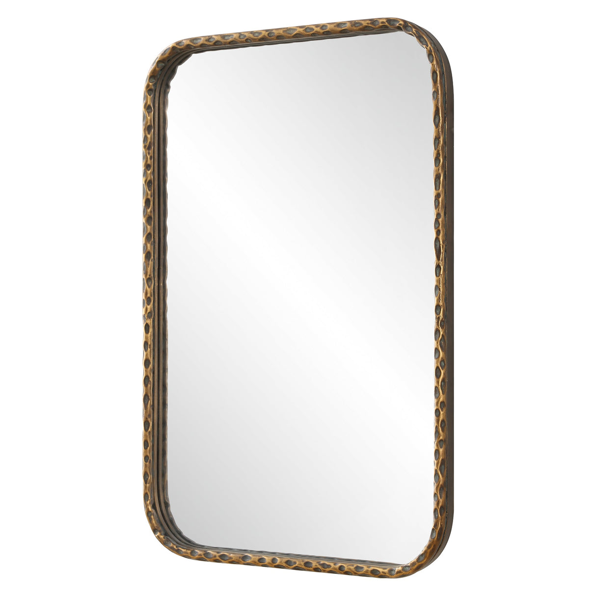 A Little Knotty Bronze Vanity Mirror