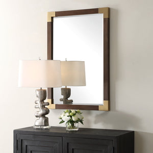 Rhea Walnut Mirror