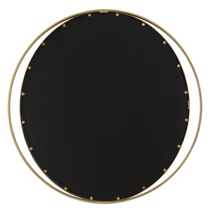 Rhodes Gold Round Mirror