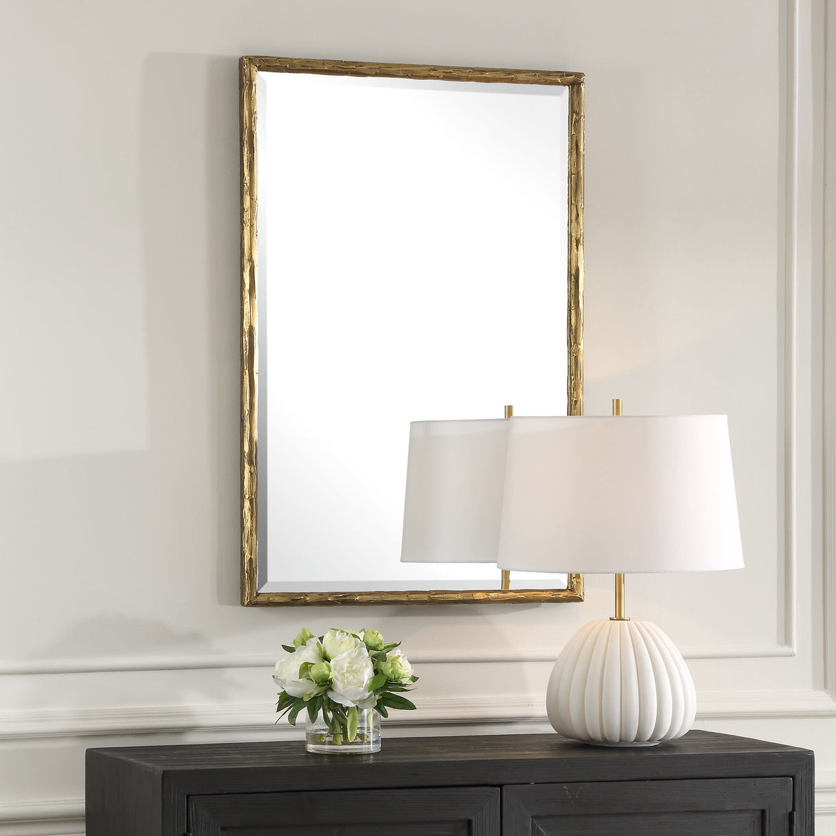 Sutton Gold Vanity Mirror