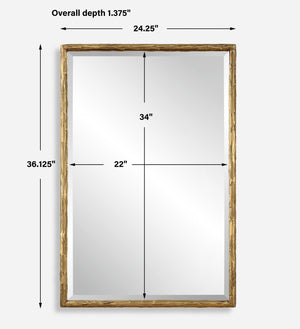 Sutton Gold Vanity Mirror