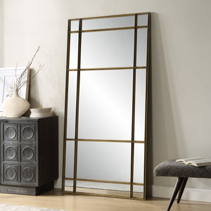 Spurgeon Gold Window Mirror