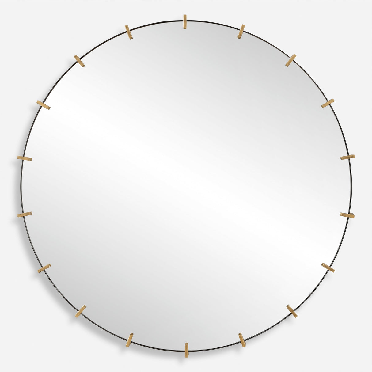 Pali Industrial Round Mirror