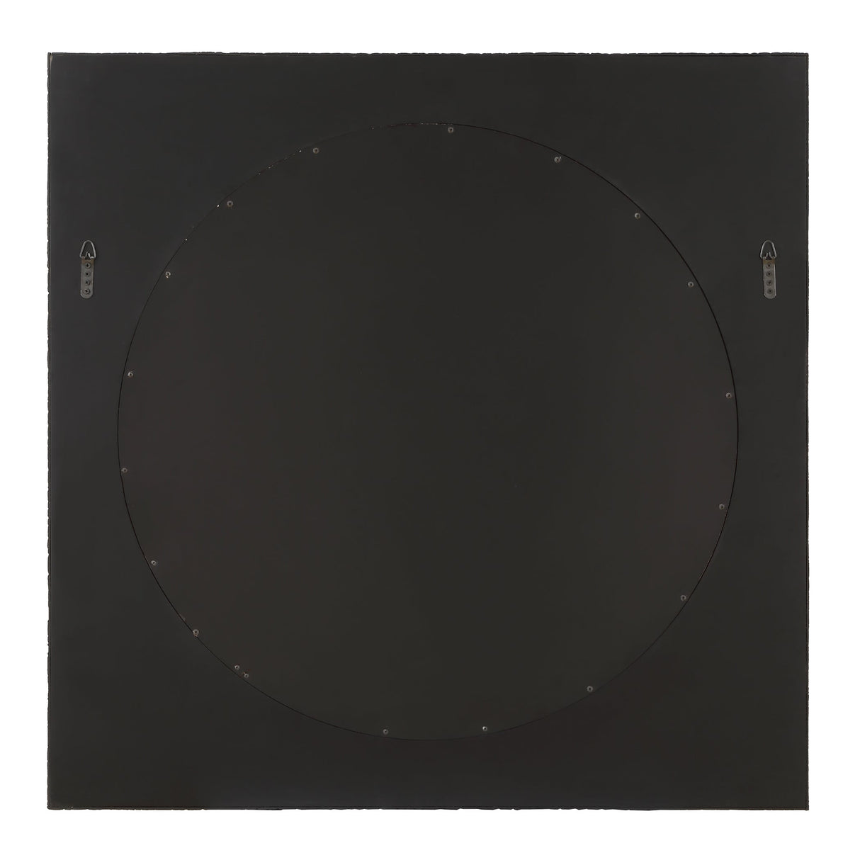 Ember Black Square Mirror