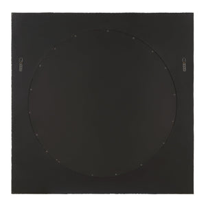 Ember Black Square Mirror