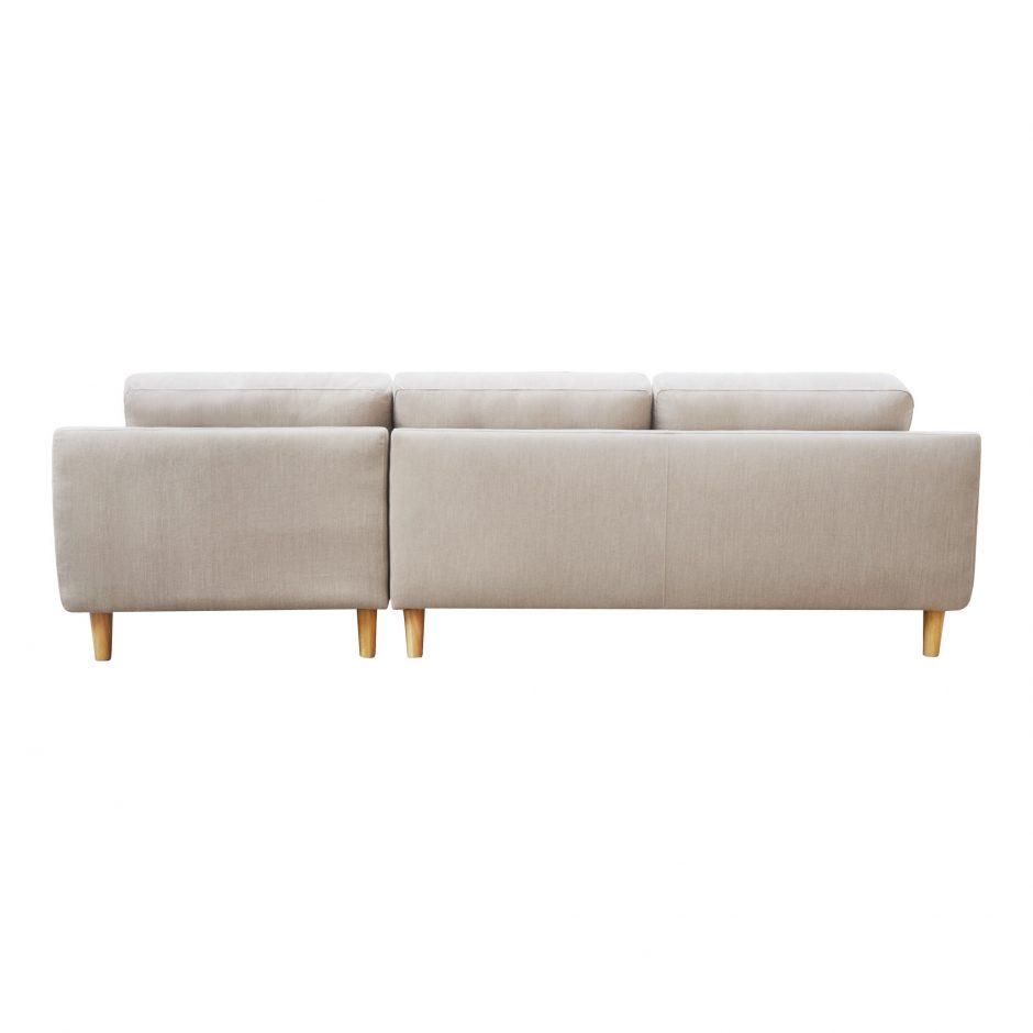 Corey Sectional Light Grey Right