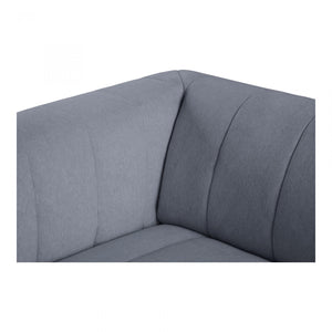 Lyric Arm Chair Left Grey