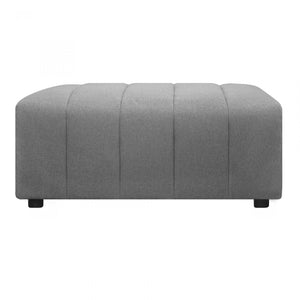 Lyric Ottoman Grey