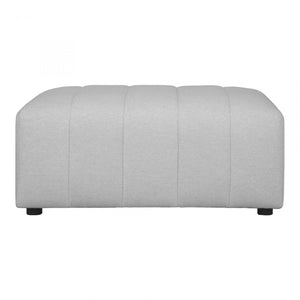 Lyric Ottoman Oatmeal