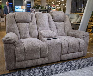 Hindmarsh Power Reclining Loveseat with Console