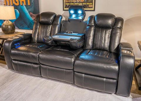 Caveman Den Power Reclining Sofa