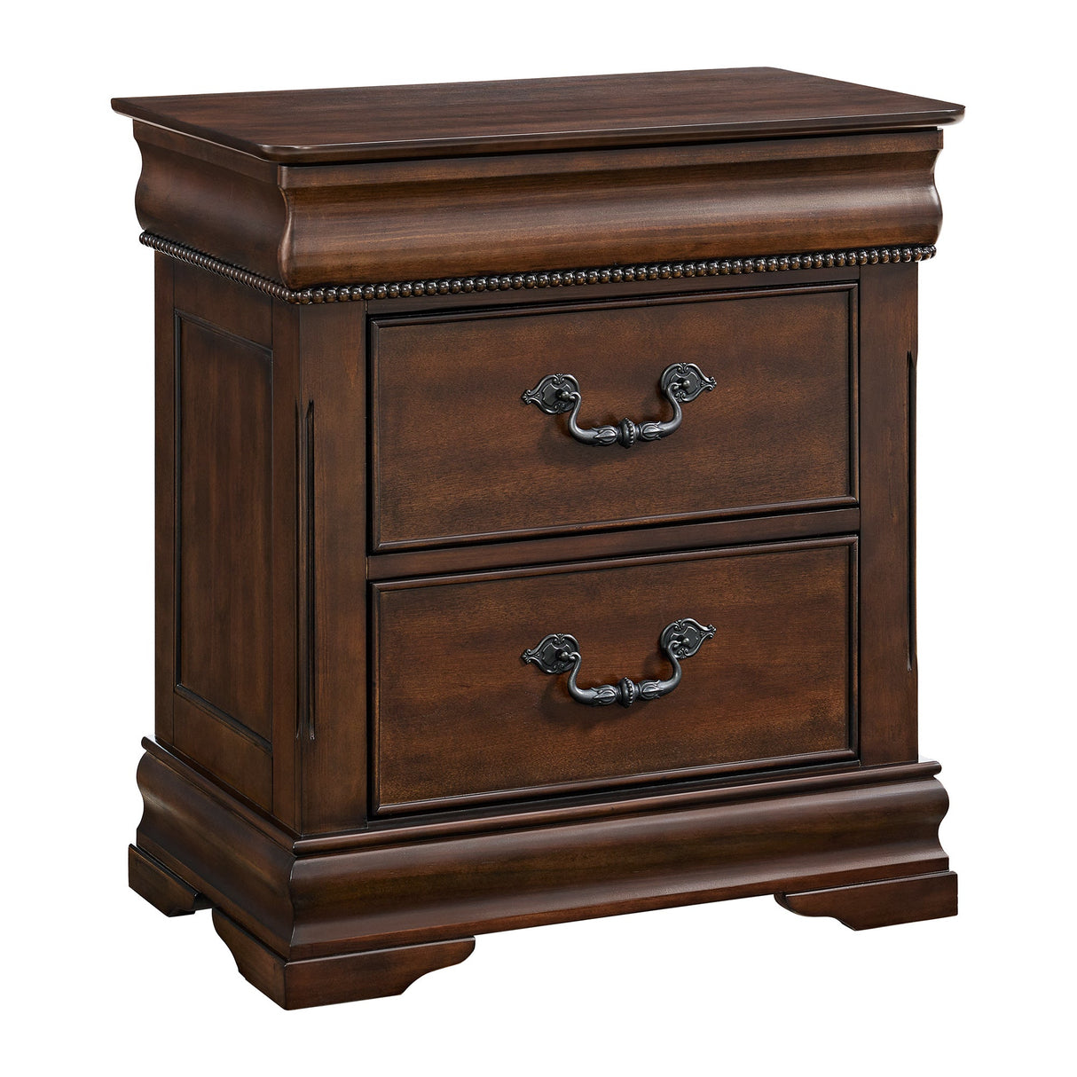 Northridge 3-Drawer Nightstand in Cherry