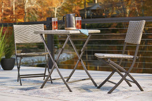 River Abbey Outdoor Table and Chairs (Set of 3)