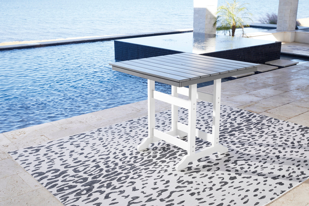 Transville Outdoor Counter Height Dining Table