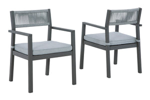 Eden Town Arm Chair with Cushion (Set of 2)