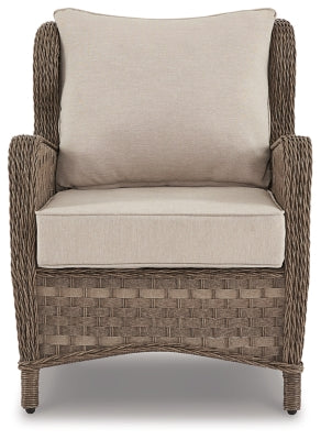 LOUNGE CHAIR W/CUSHION (2/CN)