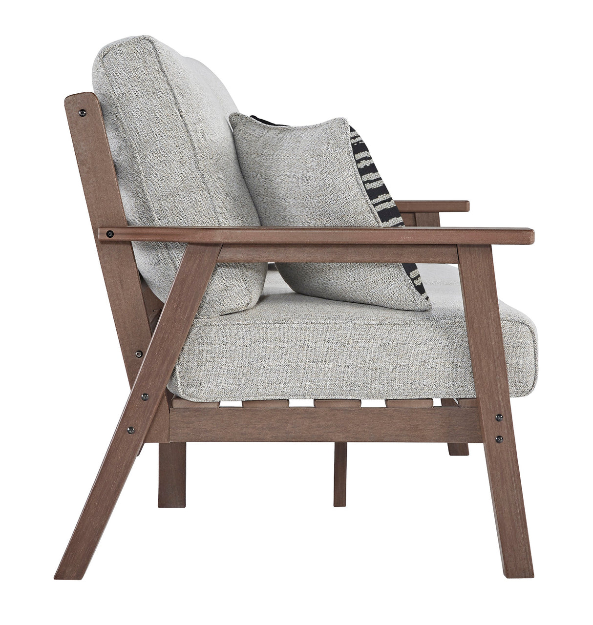 Emmeline Outdoor Loveseat with Cushion