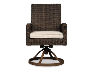 SWIVEL CHAIR W/CUSHION ( 2/CN)