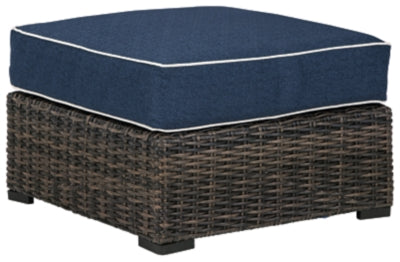 OTTOMAN WITH CUSHION