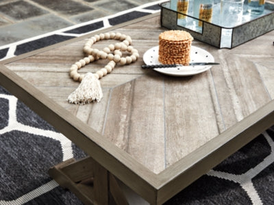 RECTANGULAR COCKTAIL TABLE