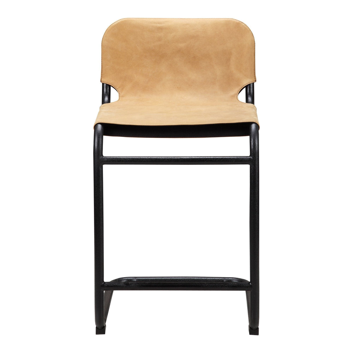 Baker Counter Stool Sunbaked Tan Leather -M2