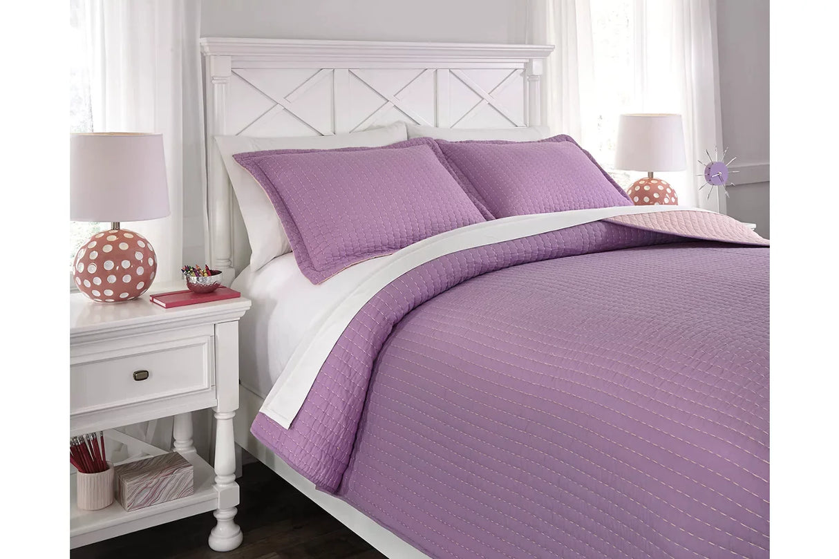 Dansby 3-Piece Full Coverlet Set