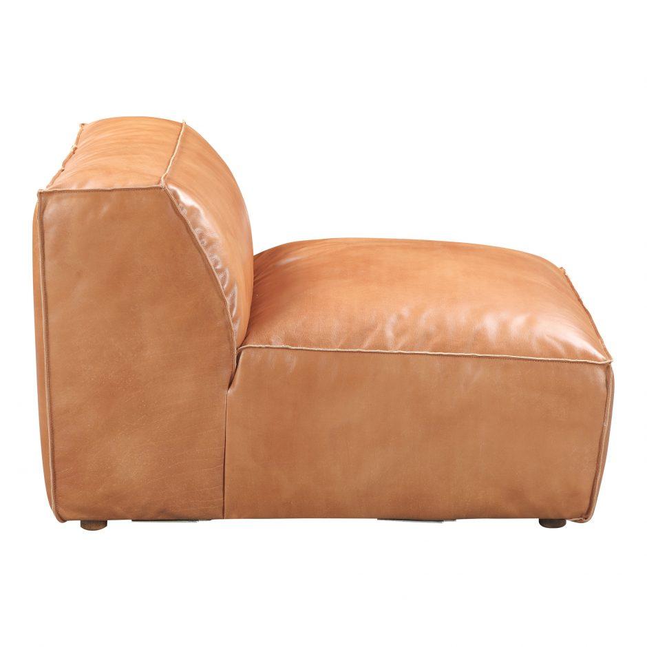 Luxe Slipper Chair Tan