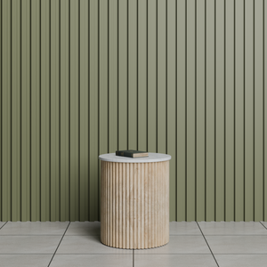 Ribbed Lamp Table
