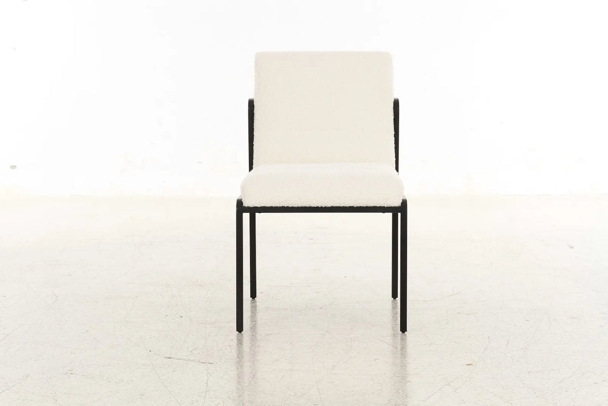 ModernSimplicity Dining Cream Chair