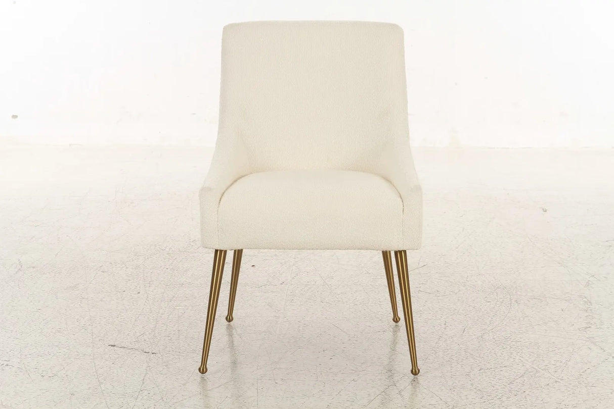 Serenity Cream Boucle Side Chair