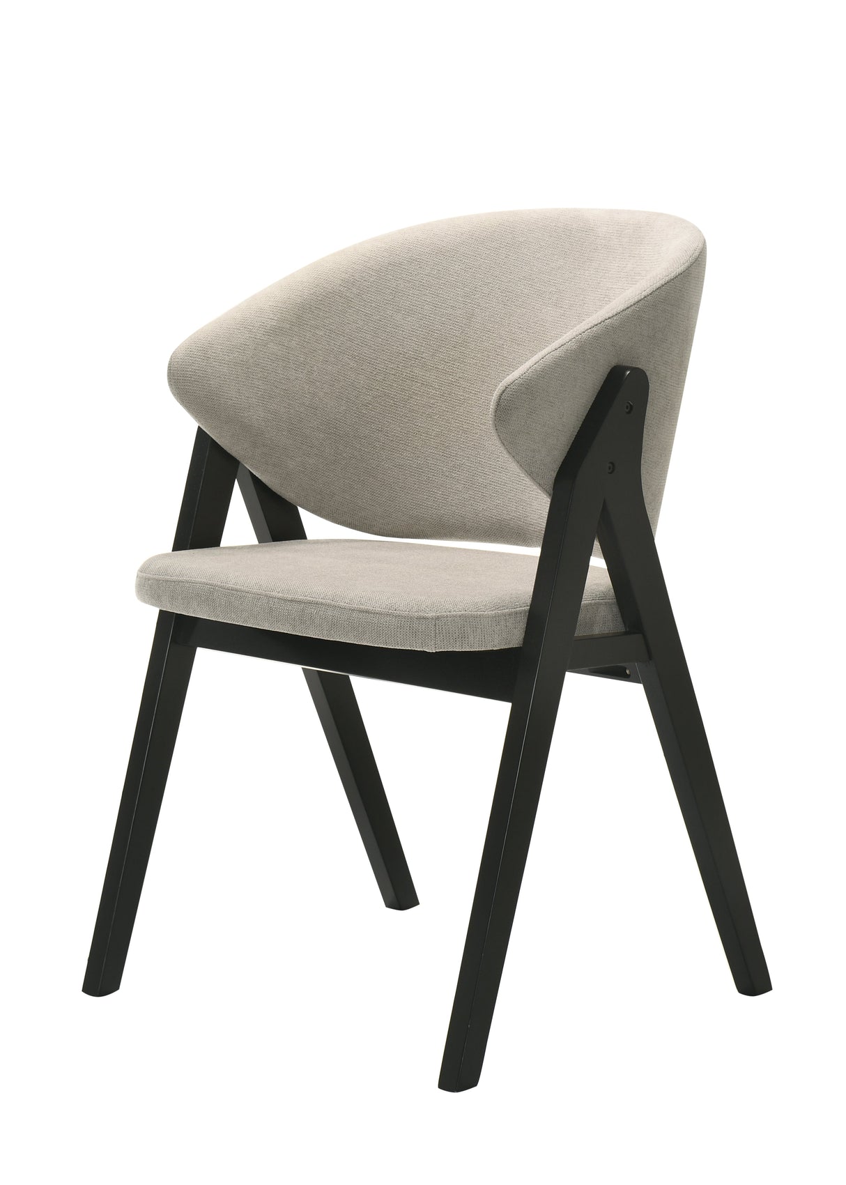 Hana Beige Dark Gray Dining Chair