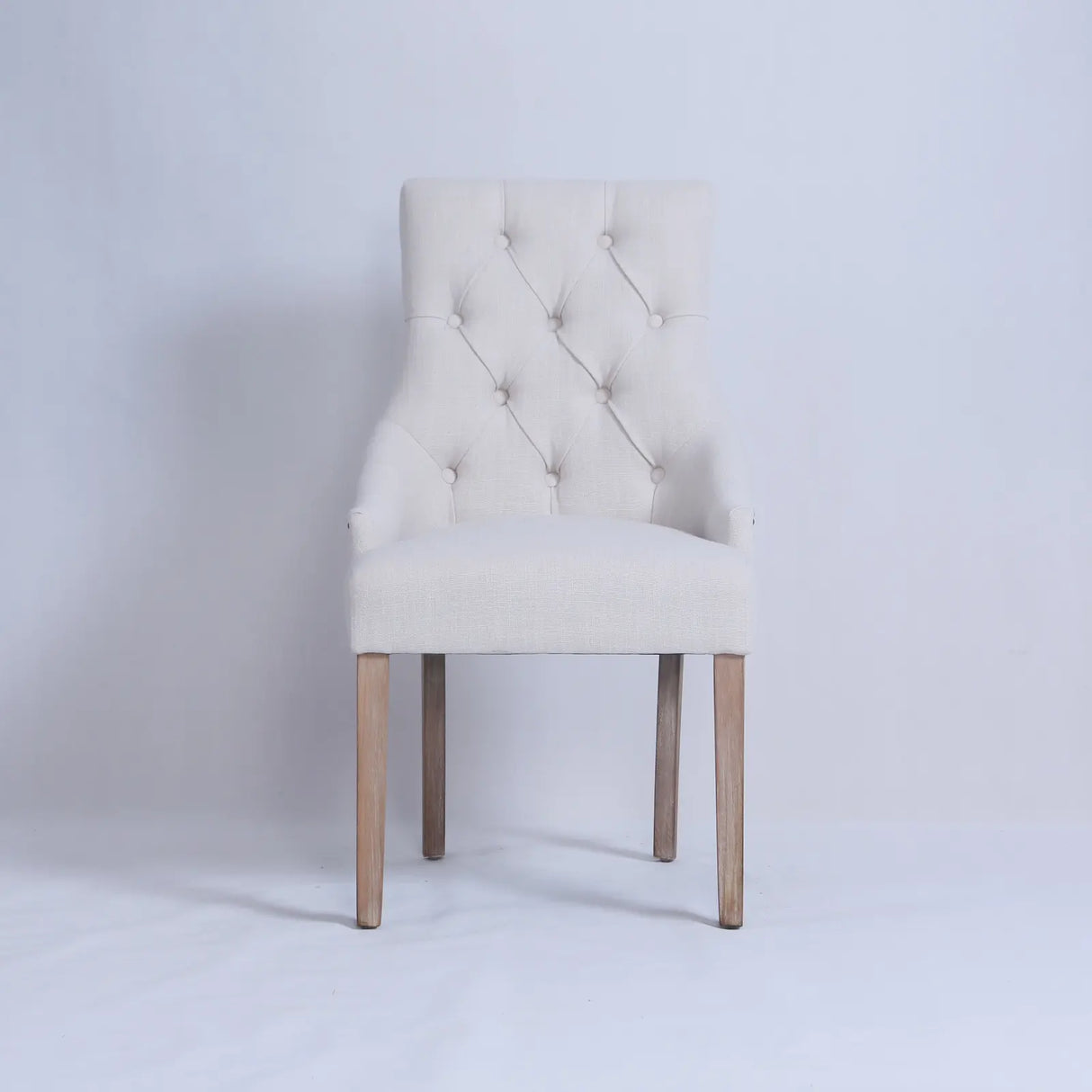 Disney Beige Linen Dining Chair