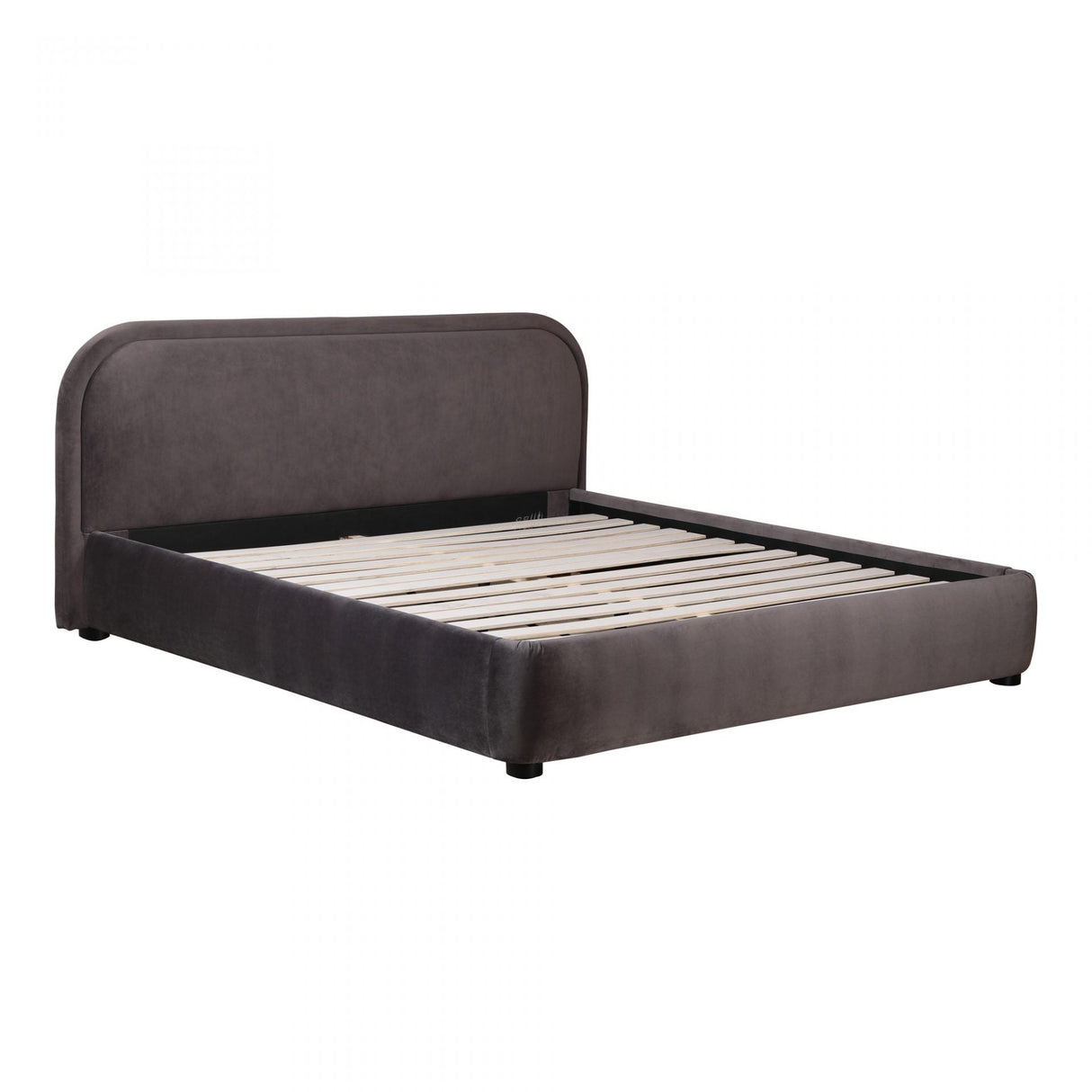 Colin King Bed Charcoal