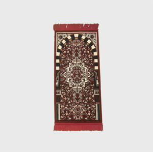 Rawdah Red kids Prayer Mat