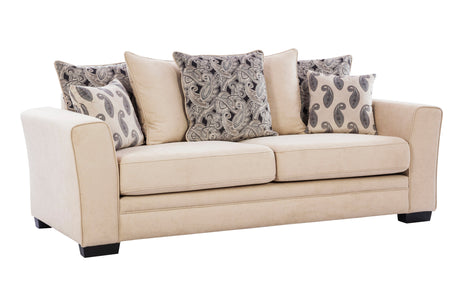 San Antonio Cream Sofa (220cm)