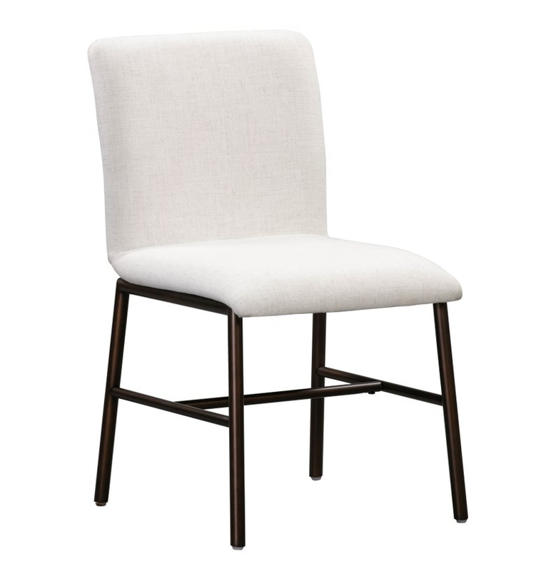 Bushwick Flax Upholstered Dining Chair (Set of 2)