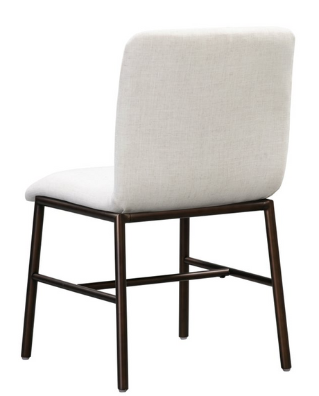 Bushwick Flax Upholstered Dining Chair (Set of 2)