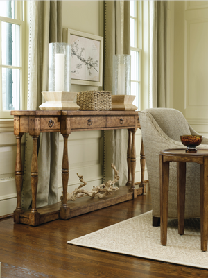 Sanctuary Four-Drawer Thin Console - Drift