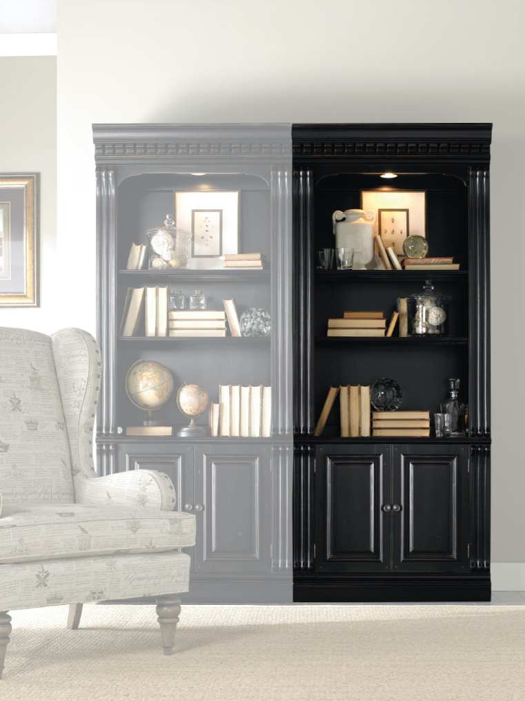 Telluride Bunching Bookcase (w/doors)