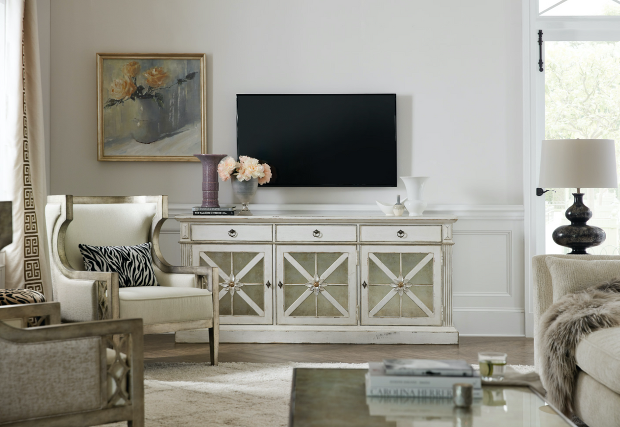 Sanctuary Premier Console Entertainment Blanc