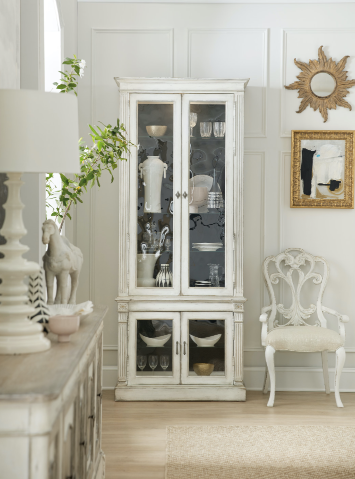 Sanctuary Display Cabinet Blanc