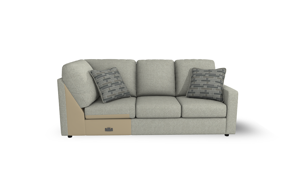 Edenfield White Laf Sectional