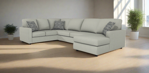 Edenfield White Raf Sectional